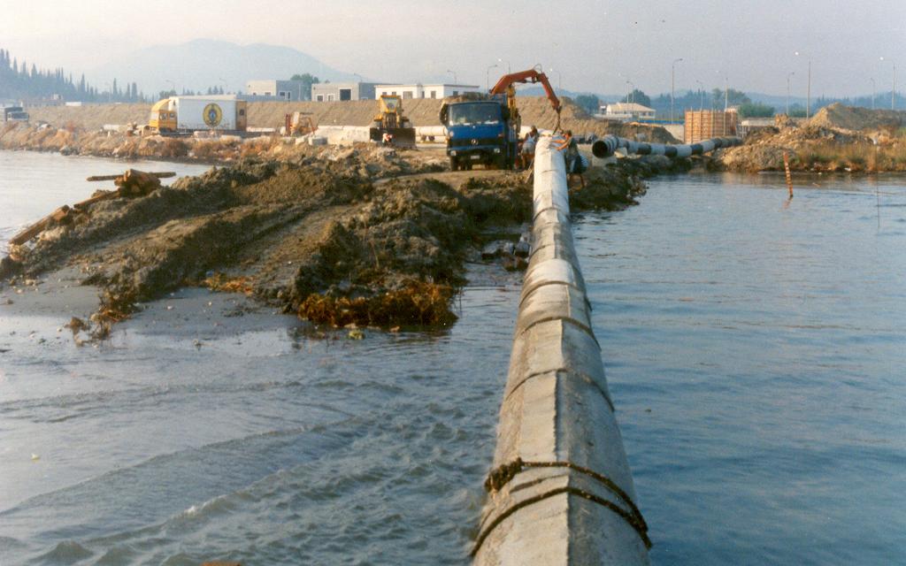 6. Construction of the Submarine Pipeline for the sewage effluent of Corfu island